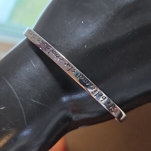 SOLOCUTE INSPIRATIONAL CUFF BRACELET